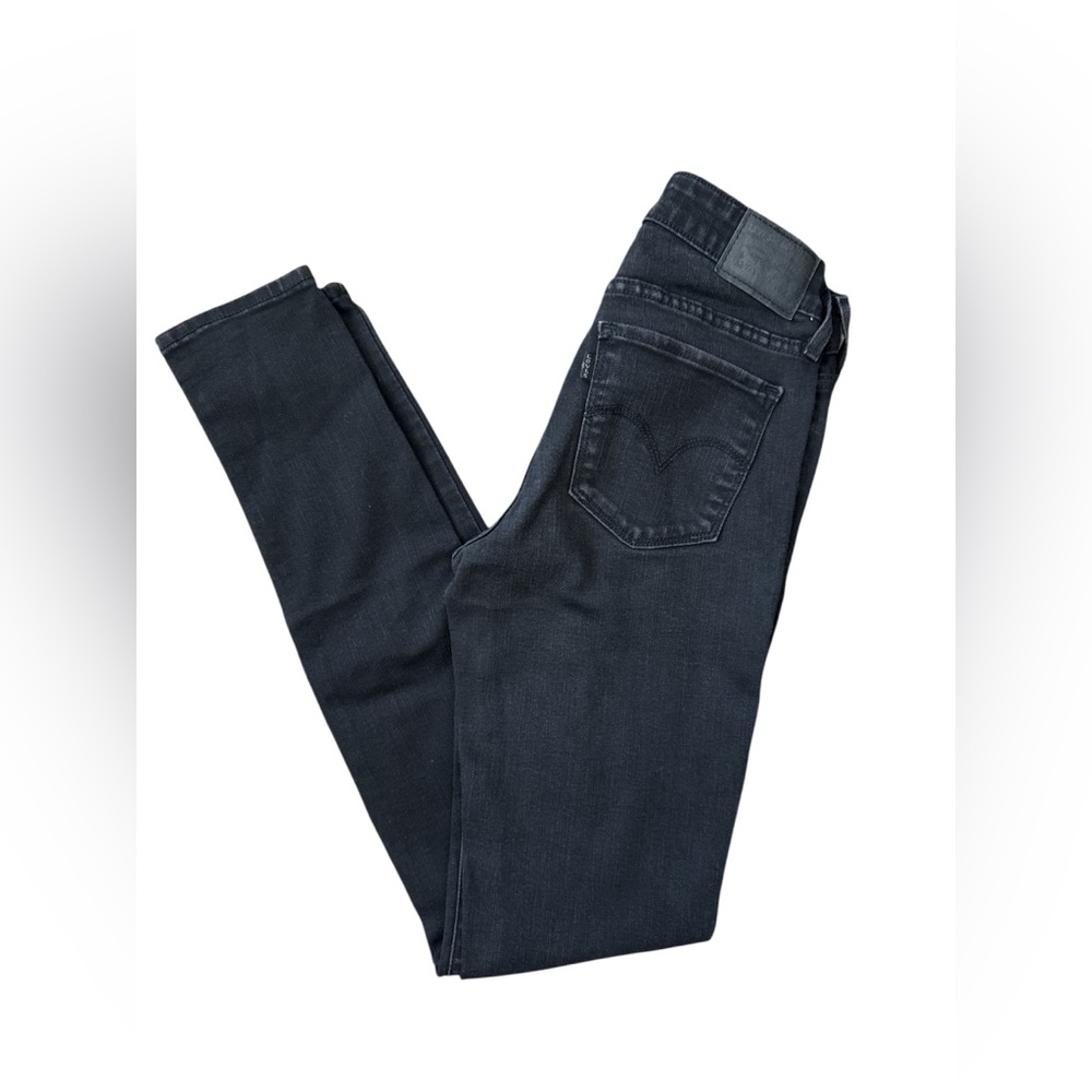 Levi's 711 Skinny Jeans in Charcoal